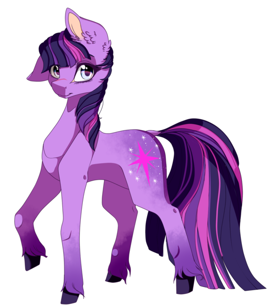 Size: 1269x1441 | Tagged: safe, artist:xxmissteaxx, derpibooru import, twilight sparkle, earth pony, pony, leak, spoiler:g5, earth pony twilight, g5, race swap, scar, simple background, solo, transparent background, twilight sparkle (g5)