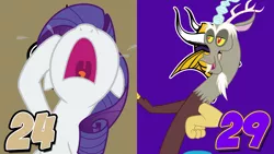 Size: 1920x1080 | Tagged: american football, artist:cantercoltz, artist:wolfie-blitz, derpibooru import, discord, minnesota vikings, new orleans saints, nfc divisional round, nfl, nfl divisional round, nfl playoffs, obligatory pony, rarity, safe, sports, vector