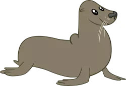 Size: 9001x6190 | Tagged: absurd resolution, animal, artist:brainchildeats, derpibooru import, may the best pet win, resource, safe, seal, sea lion, simple background, solo, .svg available, transparent background, vector