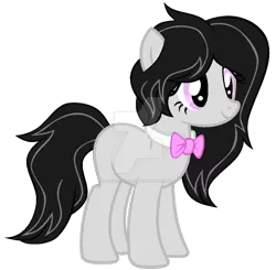 Size: 900x882 | Tagged: safe, artist:magicdarkart, derpibooru import, octavia melody, earth pony, pony, alternate hairstyle, female, mare, messy mane, simple background, solo, transparent background, watermark