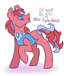 Size: 1956x2332 | Tagged: agender, artist:breeoche, changedling, changedlingified, changeling, changelingified, cutie mark, derpibooru import, english, hybrid, lgbt, oc, oc:suki, pride, raised hoof, safe, simple background, solo, species swap, unofficial characters only, white background