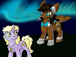 Size: 1024x768 | Tagged: artist:usagi-zakura, cyborg, derpibooru import, dinky hooves, eleventh doctor, oc, oc:mister clever, safe