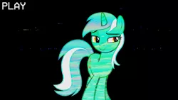 Size: 1920x1080 | Tagged: artist:poniesmemes, derpibooru import, distorted, error, glitch, high quality, lyra heartstrings, retro, safe, solo, vhs, video, video tape