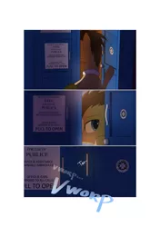 Size: 3541x5016 | Tagged: safe, artist:gashiboka, derpibooru import, doctor whooves, time turner, pony, comic:recall the time of no return, comic, doctor who, tardis