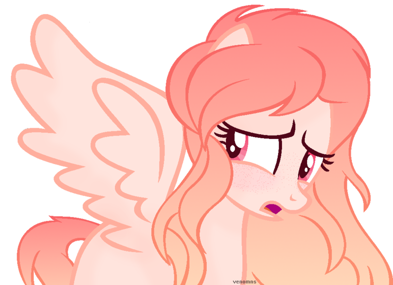 Size: 1002x726 | Tagged: safe, artist:venomns, derpibooru import, oc, oc:amber, unofficial characters only, pegasus, pony, female, mare, simple background, solo, transparent background