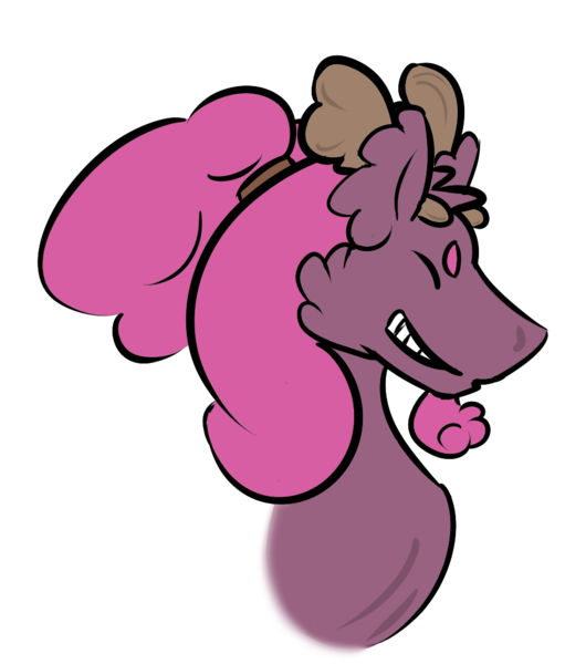 Size: 905x1063 | Tagged: safe, artist:tartsarts, derpibooru import, pinkie pie, oc, oc:tartaurus, unofficial characters only, moose, pony, antlers, fusion, meme, simple background, transparent background