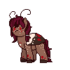 Size: 100x100 | Tagged: safe, artist:sketchthebluepegasus, derpibooru import, oc, oc:maple, unofficial characters only, grottoling, original species, pony, animated, gif, pixel art, simple background, solo, transparent background