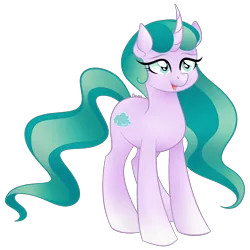 Size: 2000x2000 | Tagged: safe, artist:orcakisses, derpibooru import, mistmane, pony, unicorn, curved horn, female, mare, simple background, solo, transparent background