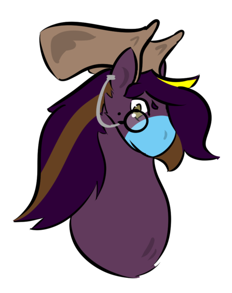 Size: 798x1007 | Tagged: safe, artist:tartsarts, derpibooru import, oc, oc:tartaurus, unofficial characters only, moose, pony, antlers, fusion, meme, monocle, simple background, solo, transparent background