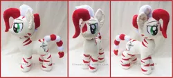 Size: 1631x743 | Tagged: artist:lilmoon, derpibooru import, ear piercing, female, irl, oc, oc:zeze, photo, piercing, plushie, safe, solo, unofficial characters only, zebra, zebra oc