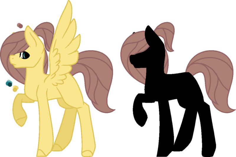 Size: 1100x731 | Tagged: safe, artist:lilygarent, derpibooru import, oc, unofficial characters only, pegasus, pony, female, mare, offspring, parent:caramel, parent:fluttershy, parents:carashy, raised hoof, reference sheet, solo