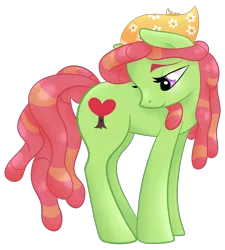 Size: 1800x2000 | Tagged: safe, artist:orcakisses, derpibooru import, tree hugger, earth pony, pony, female, mare, simple background, solo, transparent background