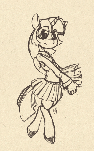 Size: 475x757 | Tagged: alicorn, anthro, artist:skrapbox, book, clothes, cute, derpibooru import, pleated skirt, safe, shoes, sketch, skirt, solo, sweater, traditional art, twiabetes, twilight sparkle, twilight sparkle (alicorn)