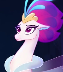 Size: 210x240 | Tagged: bust, cropped, cute, derpibooru import, my little pony: the movie, novobetes, one small thing, picture for breezies, portrait, queen novo, safe, screencap, seapony (g4), smiling, solo