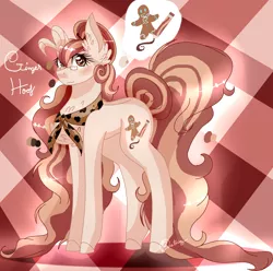 Size: 2020x2003 | Tagged: safe, artist:6-fingers-lover, derpibooru import, oc, oc:ginger hoof, unofficial characters only, pony, unicorn, augmented horn, female, high res, mare, solo