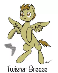 Size: 1363x1734 | Tagged: safe, artist:pizzamovies, derpibooru import, oc, oc:twister breeze, unofficial characters only, pegasus, pony, chest fluff, cutie mark, ear fluff, flying, male, solo, wings