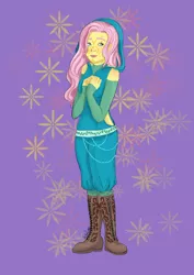 Size: 1536x2173 | Tagged: artist:kutekiki, boots, clothes, crossover, derpibooru import, fluttershy, mirialan, safe, shoes, solo, species swap, star wars