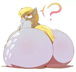 Size: 3741x3541 | Tagged: suggestive, artist:trinity-fate62, derpibooru import, derpy hooves, pegasus, pony, aderpose, bubble butt, digestion, fat, female, fetish, high res, huge butt, impossibly large butt, impossibly wide hips, large butt, looking at you, looking back, looking back at you, mare, morbidly obese, obese, plot, post-vore, rear view, scrunchy face, solo, solo female, squishy, the ass was fat, wide hips