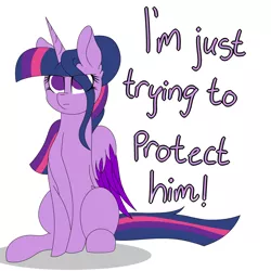 Size: 3000x3000 | Tagged: safe, artist:tomboygirl45, derpibooru import, twilight sparkle, twilight sparkle (alicorn), alicorn, pony, princessponk, ask, high res, simple background, sitting, solo, tumblr, white background