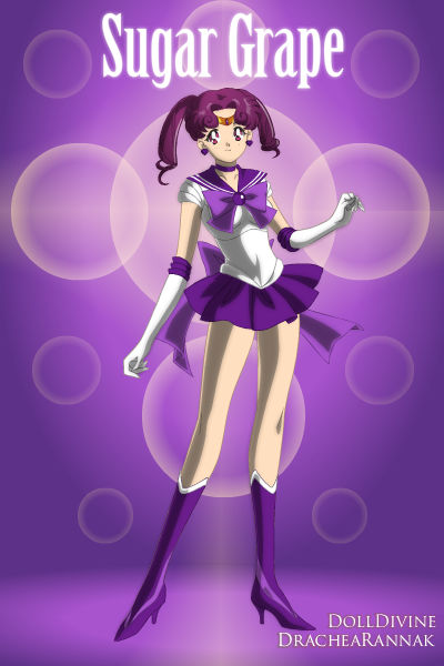 Size: 400x600 | Tagged: safe, artist:azaleasdolls, artist:dreamnoteprincess, derpibooru import, sugar grape, human, equestria girls, dolldivine, humanized, sailor moon, sailor senshi, sailor senshi maker, solo