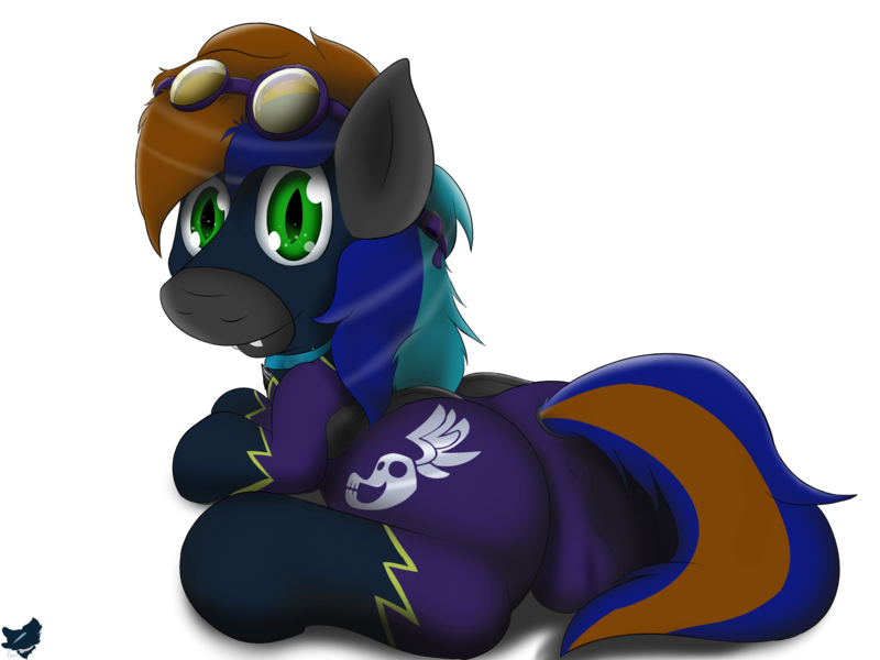 Size: 4000x3000 | Tagged: questionable, artist:cloufy, derpibooru import, oc, unofficial characters only, pony, balls, balls on floor, clothes, costume, nudity, shadowbolts costume, simple background, solo, transparent background