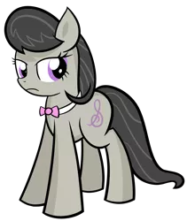 Size: 2664x3162 | Tagged: safe, artist:reconprobe, derpibooru import, octavia melody, pony, bowtie, simple background, solo, standing, transparent background