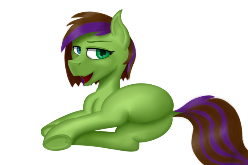 Size: 1024x683 | Tagged: safe, artist:recordmelodie, derpibooru import, oc, oc:ferb, unofficial characters only, earth pony, pony, heterochromia, looking at you, looking back, plot, simple background, solo, transparent background