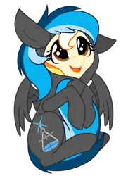 Size: 770x1058 | Tagged: safe, derpibooru import, oc, oc:candy sweets, oc:kepler, unofficial characters only, earth pony, pegasus, pony, clothes, costume, kigurumi, reference sheet, simple background, smiling, solo, transparent background