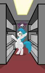Size: 4733x7615 | Tagged: safe, artist:zylgchs, derpibooru import, oc, oc:cynosura, unofficial characters only, pony, fallout equestria, absurd resolution, bipedal, ministry of awesome, solo, vector