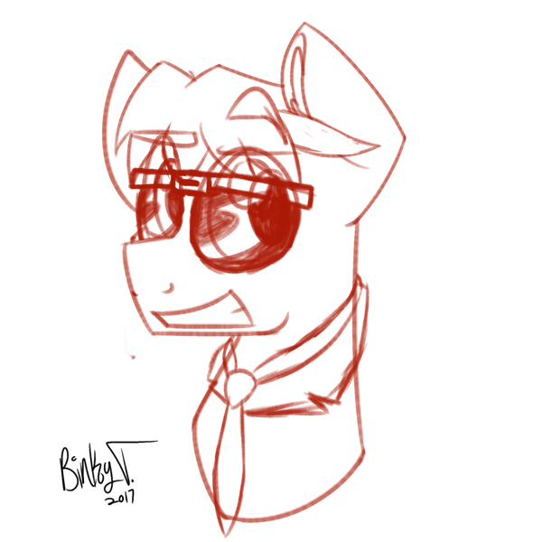 Size: 2000x2000 | Tagged: safe, artist:binkyt11, derpibooru import, withers, earth pony, pony, 2017, bust, dreamworks face, ear fluff, henchmen, male, monochrome, necktie, signature, simple background, sketch, sketch dump, solo, stallion, sunglasses