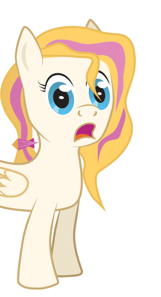 Size: 326x600 | Tagged: safe, artist:hotkinkajou, derpibooru import, oc, oc:bombshell, unofficial characters only, pegasus, pony, reaction image, shocked, simple background, solo, transparent background