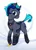 Size: 939x1303 | Tagged: safe, artist:lunebat, derpibooru import, oc, oc:merida, ponified, unofficial characters only, pony, bicycle, boots, bridle, collar, female, horns, looking at you, mare, merida cyclocross, saddle, shoes, solo, stamping, stamping hoof, tack