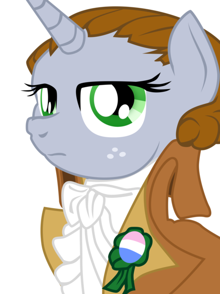 Size: 3745x5000 | Tagged: safe, artist:aaronmk, derpibooru import, oc, oc:littlepip, ponified, unofficial characters only, pony, unicorn, fallout equestria, alternate hairstyle, clothes, female, france, french revolution, mare, maximilien de robespierre, simple background, solo, transparent background, vector