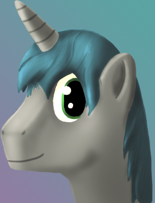 Size: 305x399 | Tagged: safe, artist:da random, derpibooru import, oc, oc:da random, unofficial characters only, pony, abstract background, bust, portrait, shading, solo