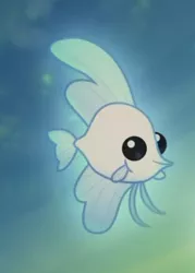 Size: 368x515 | Tagged: angelfish, cropped, derpibooru import, fish, my little pony: the movie, safe, screencap, solo, tropical fish, underwater