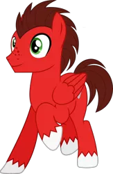 Size: 5034x7717 | Tagged: safe, artist:kojibiose, derpibooru import, oc, oc:retrotech, unofficial characters only, pegasus, pony, absurd resolution, male, simple background, solo, stallion, transparent background, vector