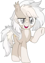 Size: 5587x7749 | Tagged: safe, artist:kojibiose, derpibooru import, oc, oc:cuddy, bat pony, pony, absurd resolution, bat pony oc, coat markings, female, mare, raised hoof, simple background, socks (coat marking), solo, star (coat marking), transparent background, vector