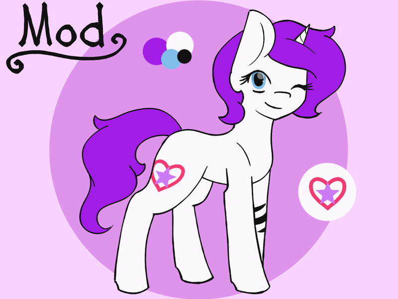 Size: 1024x768 | Tagged: safe, artist:ask-mystery-pony, derpibooru import, oc, unofficial characters only, pony, unicorn, one eye closed, smiling, solo, wink