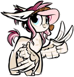 Size: 1024x1070 | Tagged: safe, artist:kellythedrawinguni, derpibooru import, oc, pegasus, pony, peace sign, simple background, smiling, solo, transparent background, wing gesture, wing hands