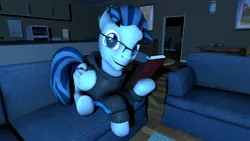 Size: 1024x576 | Tagged: safe, artist:jade4ink, derpibooru import, oc, oc:nexus, pegasus, pony, 3d, male, reading, source filmmaker