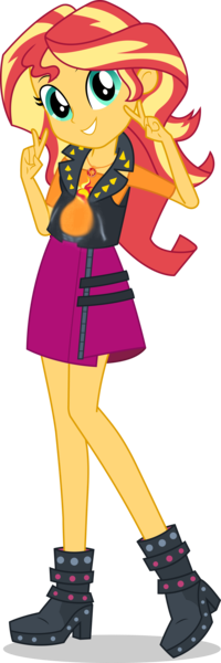 Size: 200x600 | Tagged: safe, derpibooru import, edit, sunset shimmer, comic:a new change, equestria girls, 1000 hours in ms paint, peace sign, pregnant, pregnant edit, simple background, solo, teen pregnancy, transparent background