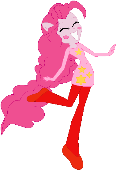 Size: 379x555 | Tagged: safe, artist:selenaede, artist:user15432, derpibooru import, pinkie pie, human, equestria girls, barely eqg related, base used, blushing, clothes, cosplay, costume, crossover, kirby, kirby (character), nintendo, pink, ponied up, pony ears, shoes, super smash bros.