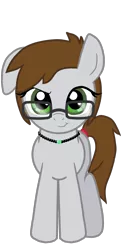 Size: 1024x2044 | Tagged: safe, artist:pickfairy, derpibooru import, oc, oc:pickfairy, earth pony, pony, female, glasses, mare, simple background, solo, transparent background, vector