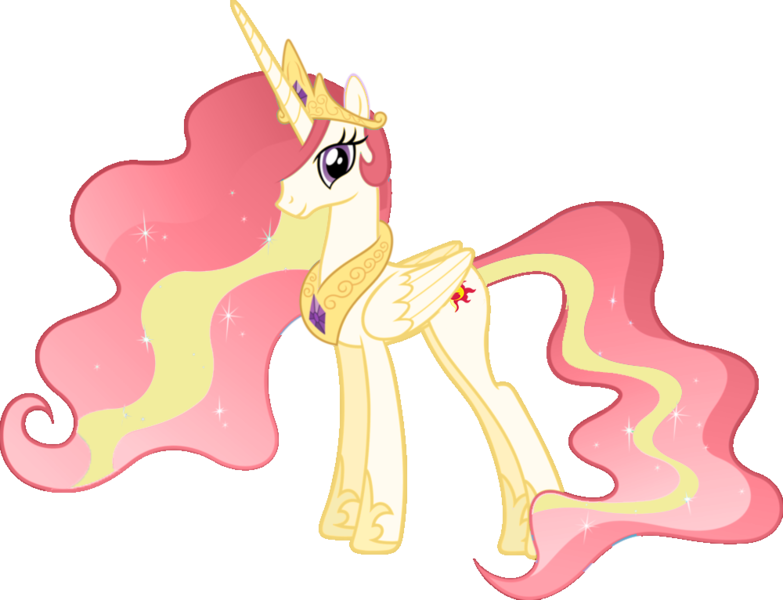 Size: 1000x766 | Tagged: alicorn, alicornified, derpibooru import, editor:sunnyshine1cak, flowing mane, race swap, recolor, safe, simple background, sunset shimmer, transparent background