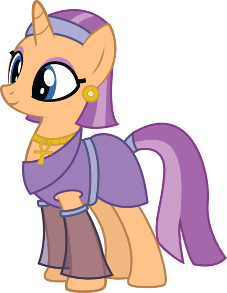 Size: 2182x2814 | Tagged: safe, artist:duskthebatpack, derpibooru import, oc, oc:oasis shade, unofficial characters only, pony, unicorn, ankh, clothes, ear piercing, earring, egyptian, female, jewelry, mare, piercing, robe, simple background, solo, transparent background, vector