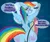 Size: 1000x848 | Tagged: suggestive, artist:lil miss jay, derpibooru import, rainbow dash, anthro, ass, bedroom eyes, blushing, butt, collar, dialogue, female, femsub, grin, image, jpeg, leash, looking at you, looking back, mare, nudity, pillow, positive ponies, pussytivity, rainbutt dash, reddened butt, sexy, smiling, solo, solo female, spank mark, spanking, stupid sexy rainbow dash, submissive, talking to viewer, text, wings