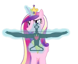 Size: 2300x1900 | Tagged: alicorn, artist:lonewolf3878, crossbow, cupid, derpibooru import, evil grin, looking at you, princess cadance, princess of love, princess of shipping, safe, shipper on deck, simple background, smiling, solo, transparent background, vector