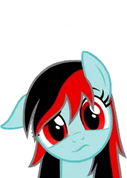 Size: 486x680 | Tagged: safe, artist:daytona, derpibooru import, oc, oc:daytona, unofficial characters only, pony, confused, female, floppy ears, frown, mare, simple background, solo, transparent background