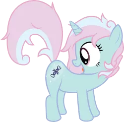 Size: 5066x4994 | Tagged: safe, artist:fallingcomets, derpibooru import, oc, unofficial characters only, pony, unicorn, absurd resolution, cutiespark, female, filly, simple background, transparent background, vector