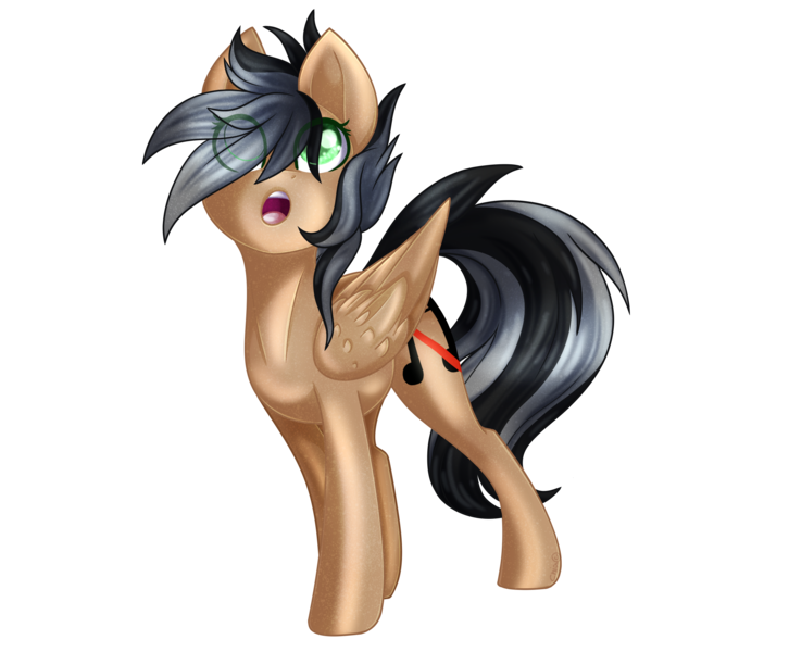 Size: 2300x1900 | Tagged: safe, artist:sodapopfairypony, derpibooru import, oc, oc:artsong, pegasus, pony, female, hair over one eye, looking up, mare, simple background, solo, transparent background